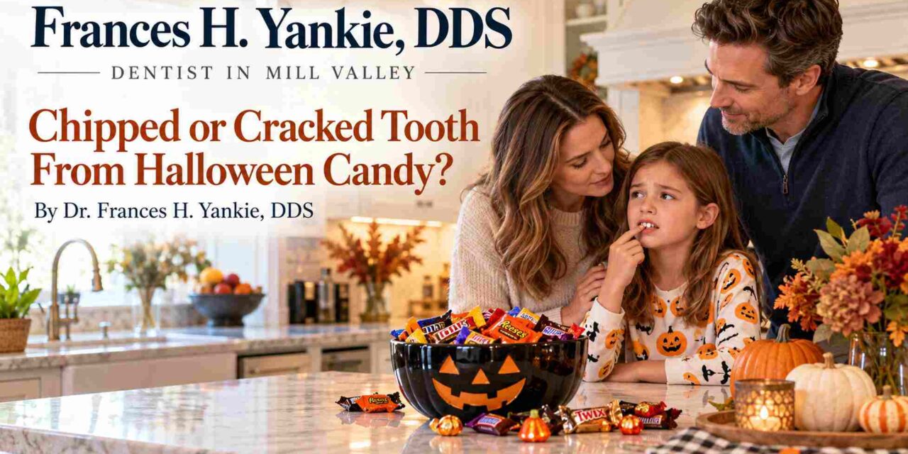 Chipped or Cracked Tooth on Halloween Candy | Dentist Mill Valley